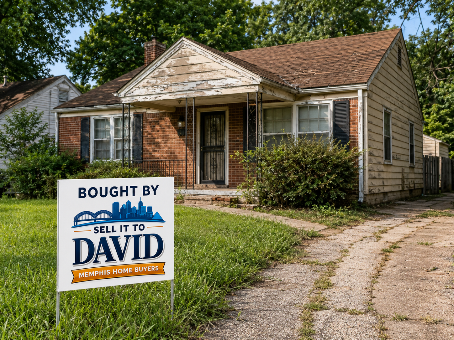 Sell it to David reviewing an inherited Memphis house that may need repairs