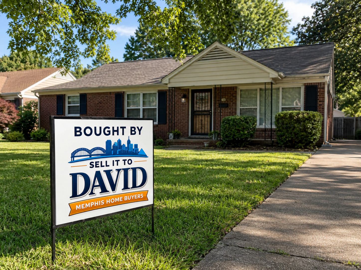 Sell it to David buying houses for cash in Whitehaven Tennessee