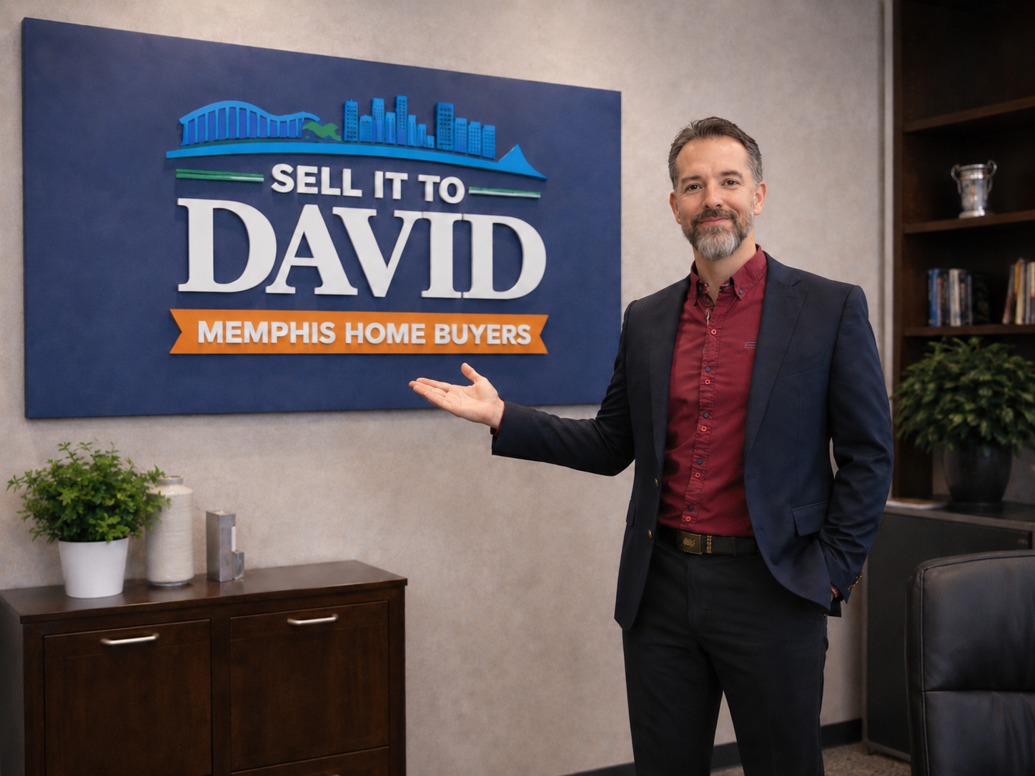 David Ligon in the Sell it to David office in Memphis Tennessee
